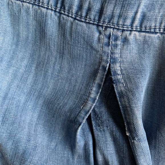 Elevenses Tencel Button Up Top - Picture 6 of 7